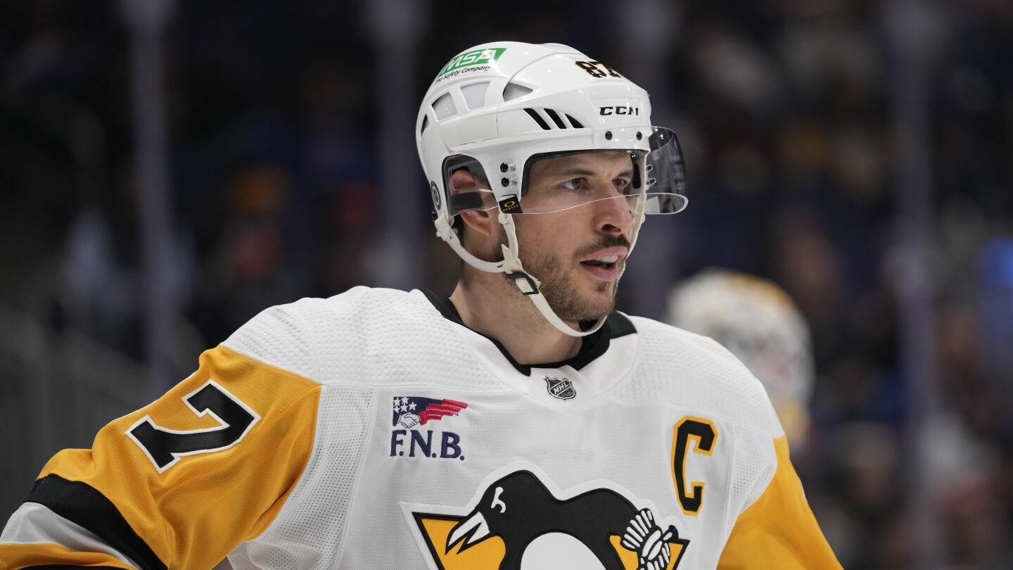 Sidney Crosby signs two-year extension with the Pittsburgh Penguins that runs through 2026-27 season