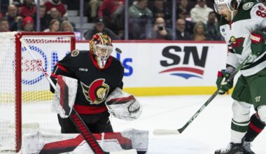 Merilainen gets 3rd shutout of season as Senators beat Wild 6-0