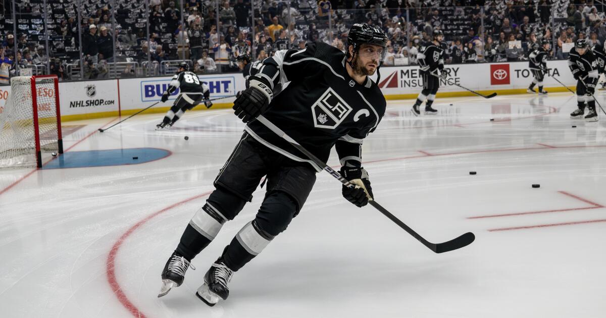 Kings captain Anze Kopitar says he will retire after NHL season