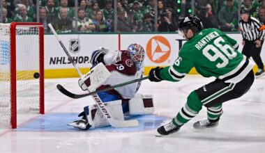 Recap: Stars push Avalanche to brink of elimination with 6-2 smacking