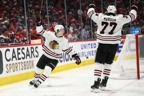 Oliver Moore pleased with off-season, ready to make Blackhawks out of camp