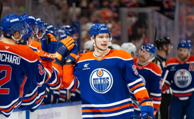 Edmonton Oilers forward Vasili Podkolzin mourns his father after signing a new contract extension