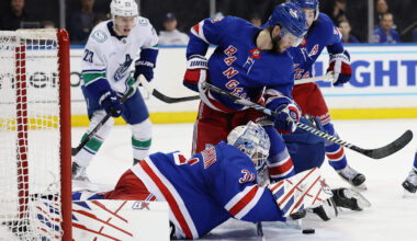 Vancouver Canucks v New York Rangers