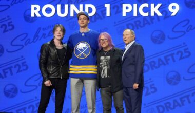 Buffalo Sabres First-Round Pick Sent to AHL