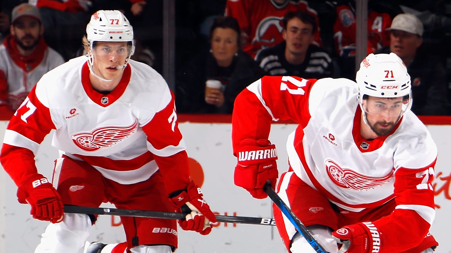 Detroit Red Wings v New Jersey Devils