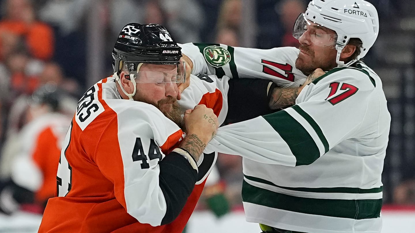 Minnesota Wild v Philadelphia Flyers