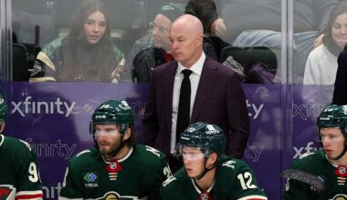 Minnesota Wild head coach John Hynes is on the hot seat after a rough start to the season.