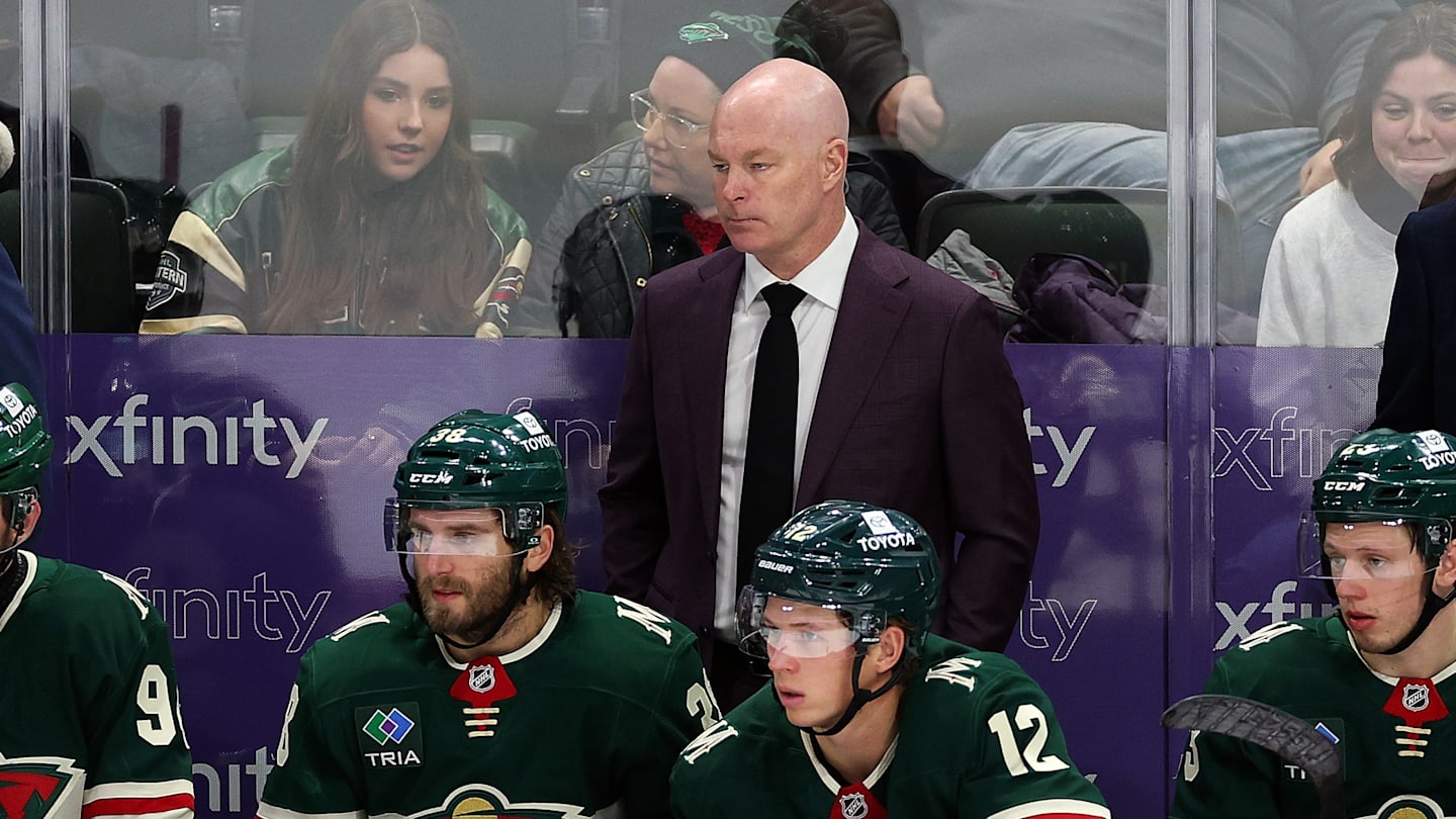 Minnesota Wild head coach John Hynes is on the hot seat after a rough start to the season.