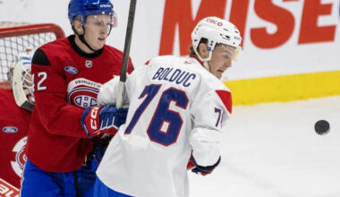 Call from Sidney Crosby changed Canadiens' Zachary Bolduc's career path