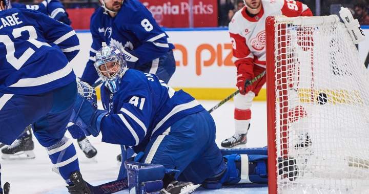 Appleton, Talbot lead Red Wings over Maple Leafs