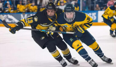 Huskies hockey earns split in Alaska | News, Sports, Jobs