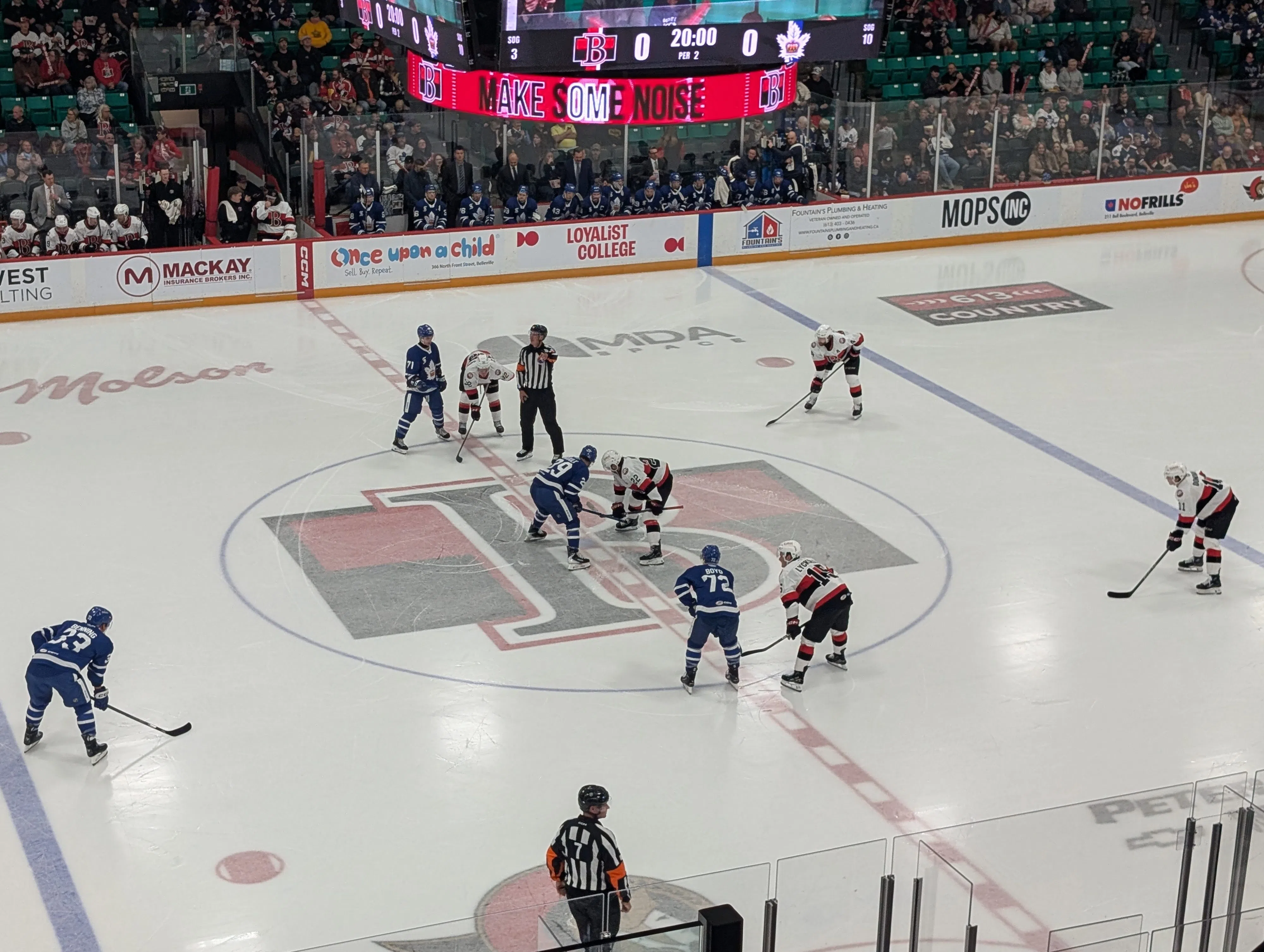 Marlies edge Senators