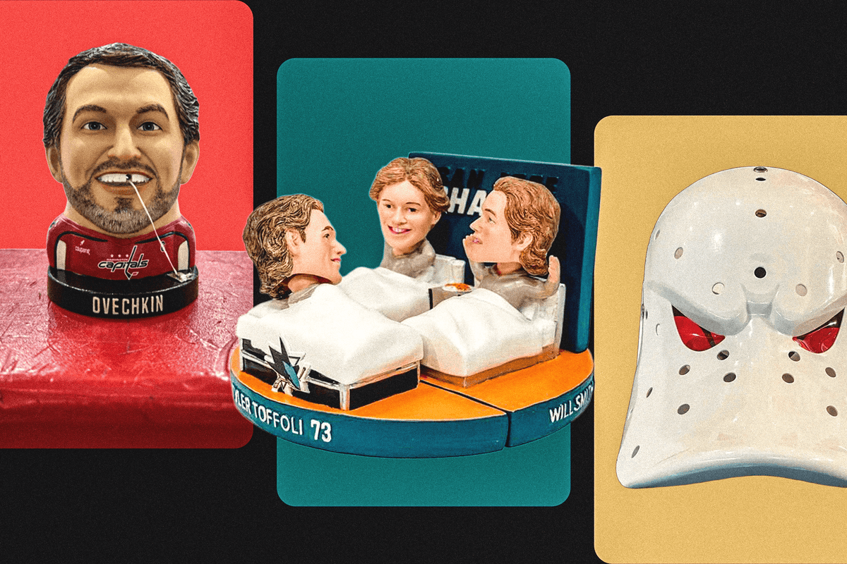 This season’s top NHL team fan giveaways: Floss holder, bobbleheads, ‘Nutquacker’ and more