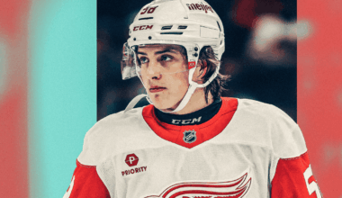 Red Wings rookie Emmitt Finnie’s surge from seventh-round long shot to top-line surprise