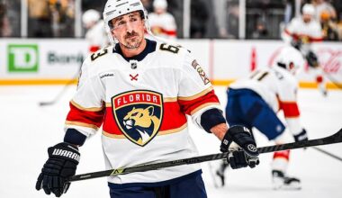 Florida Panthers forward Brad Marchand was granted a leave of absence to help support a friend in Nova Scotia who lost his ten-year-old daughter to a battle with cancer last week
