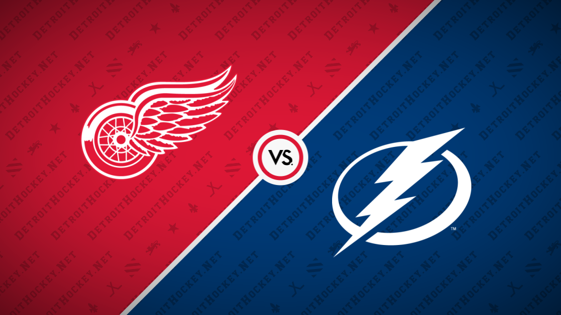Red Wings vs. Lightning, 10/17/2025 – DetroitHockey.Net