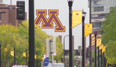 University of Minnesota hockey player returns to practice after assault