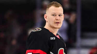 Brady Tkachuk injury update: Senators captain’s health in question after hard cross-check by Predators’ Roman Josi