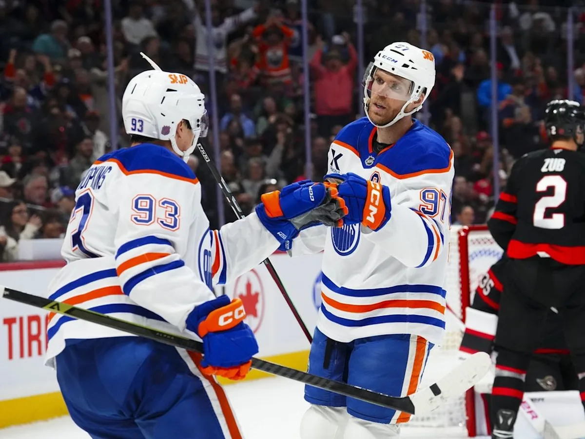 Oilers hit milestones, dodge bullets, survive a big scare in Ottawa