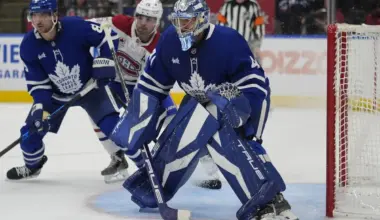 Red Wings Forward Runs Anthony Stolarz and Morgan Rielly Makes Him Pay For It