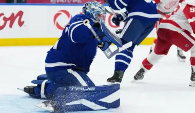 Anthony Stolarz Avoids Injury After Head Hit as Morgan Rielly Takes No Exception