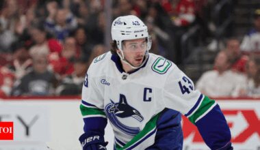 "It will be a huge dollar figure": NHL analyst believes the Vancouver Canucks may need to "get uncomfortable" to keep Quinn Hughes | NHL News