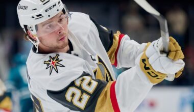 Vegas Golden Knights Lose Forward Cole Schwindt on Waivers to Atlantic Division Team
