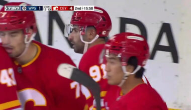 Joel Hanley with a Goal vs. Winnipeg Jets