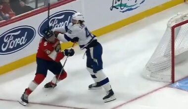 Ekblad Knocked Out of Heated Game Between Panthers and Lightning