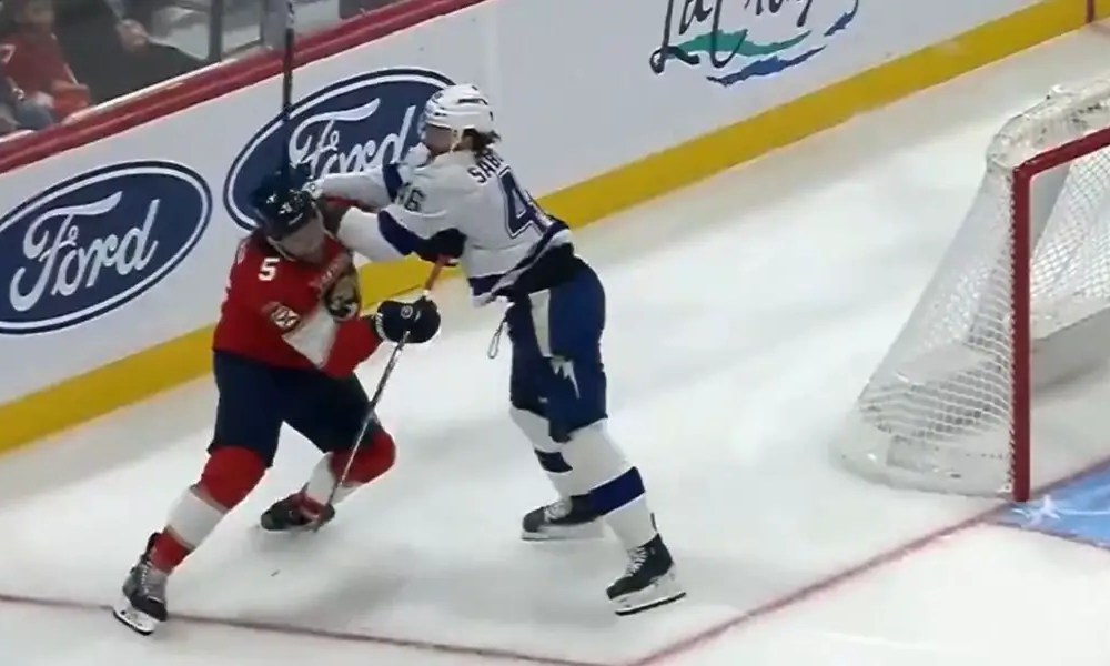 Ekblad Knocked Out of Heated Game Between Panthers and Lightning