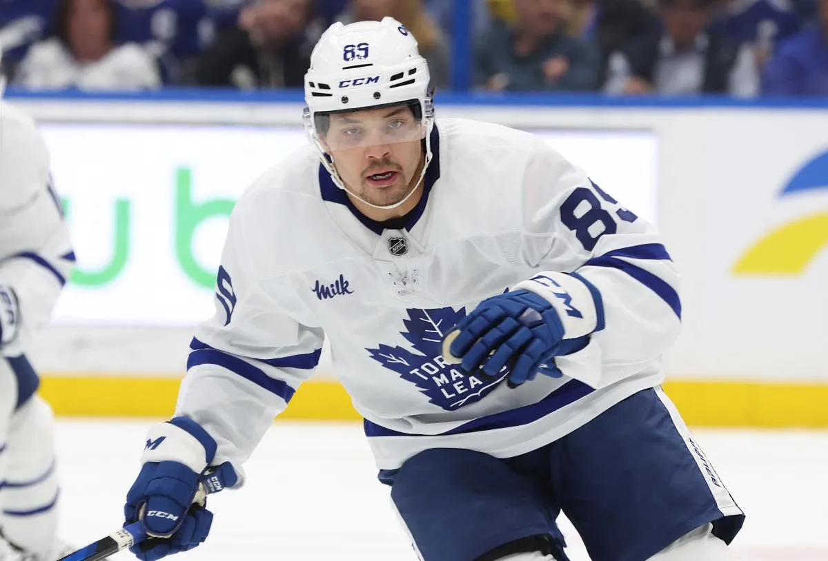 Nick Robertson's Path to Maple Leafs Lineup Clears After Major Roster Shake-Up