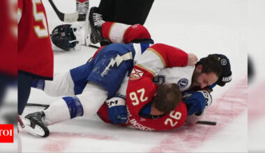 NHL fans react as Florida Panthers and Tampa Bay Lightning's preseason clash results in multiple fines | NHL News