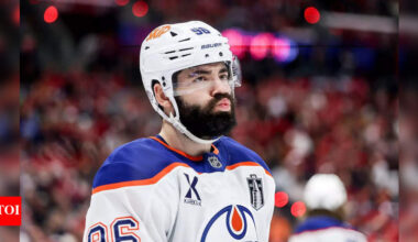 Jake Walman’s injury setback leaves Edmonton Oilers uncertain for season opener against Calgary Flames | NHL News