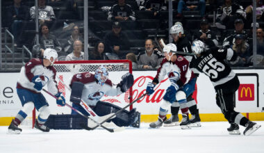 Gavin Brindley’s 'motor' earns him a job with the Avalanche on opening night