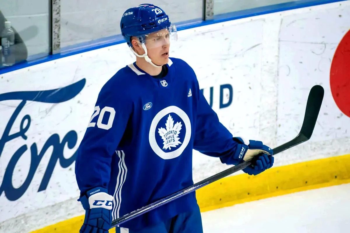 Leafs Prospect Roni Hirvonen Suspended After Dangerous Cross-Check in Finland