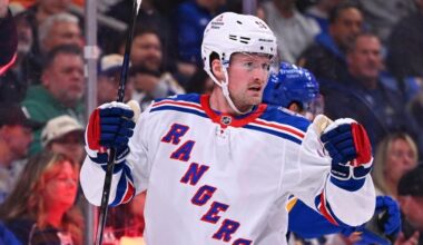 Rangers shut out Sabres to pick up first win of season