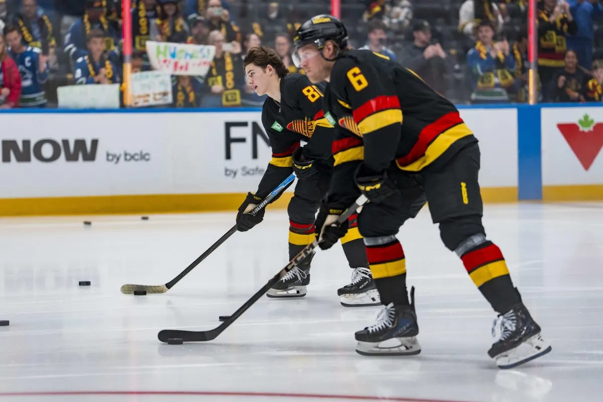 Brock Boeser Secretly Sets Vancouver Canucks Franchise Record in Season Opening Win Over Flames