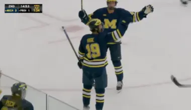 Canadiens Prospect Michael Hage Is Turning Heads at Michigan