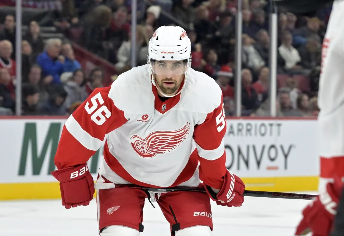 Detroit Red Wings assign longtime NHL veteran to the AHL's Grand Rapids Griffins
