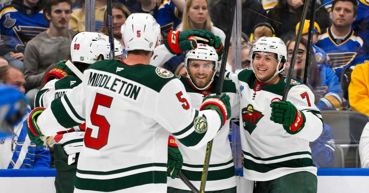 Wild blank Blues in season-opening win