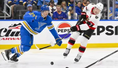 Logan Mailloux's Debut Has Blues Fans Wondering if Trading Bolduc Was a Mistake