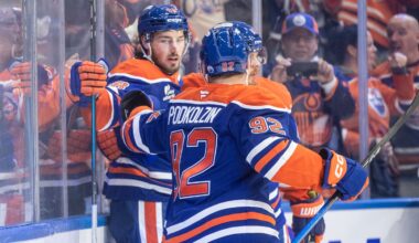 Persistence pays off for Philip as Oiler nets first NHL goal