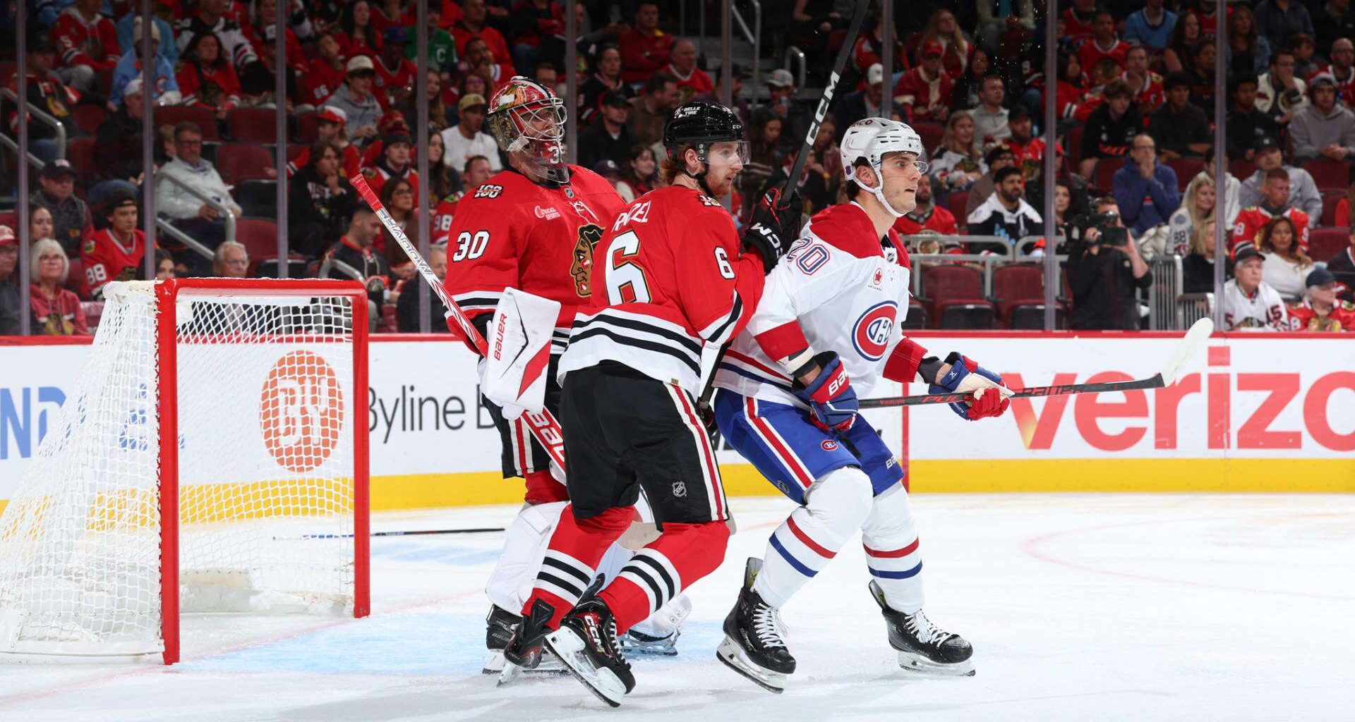 RECAP: Blackhawks lose home opener to Canadiens 3-2
