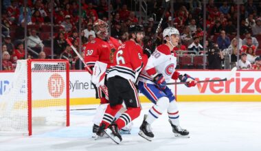 RECAP: Blackhawks lose home opener to Canadiens 3-2