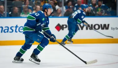Captain Quinn Hughes Sets Vancouver Canucks Franchise Record in Stunning Fashion Vs the Oilers