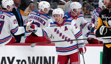 Rangers' Adam Fox finding the back of the net with regularity