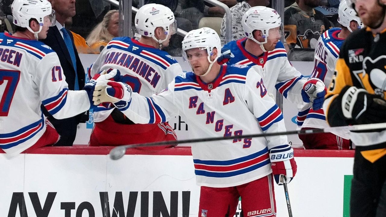 Rangers' Adam Fox finding the back of the net with regularity