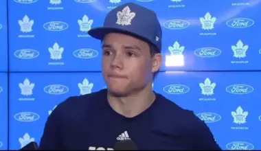 What Easton Cowan Said Before His NHL Debut Has Leafs Fans Fired Up