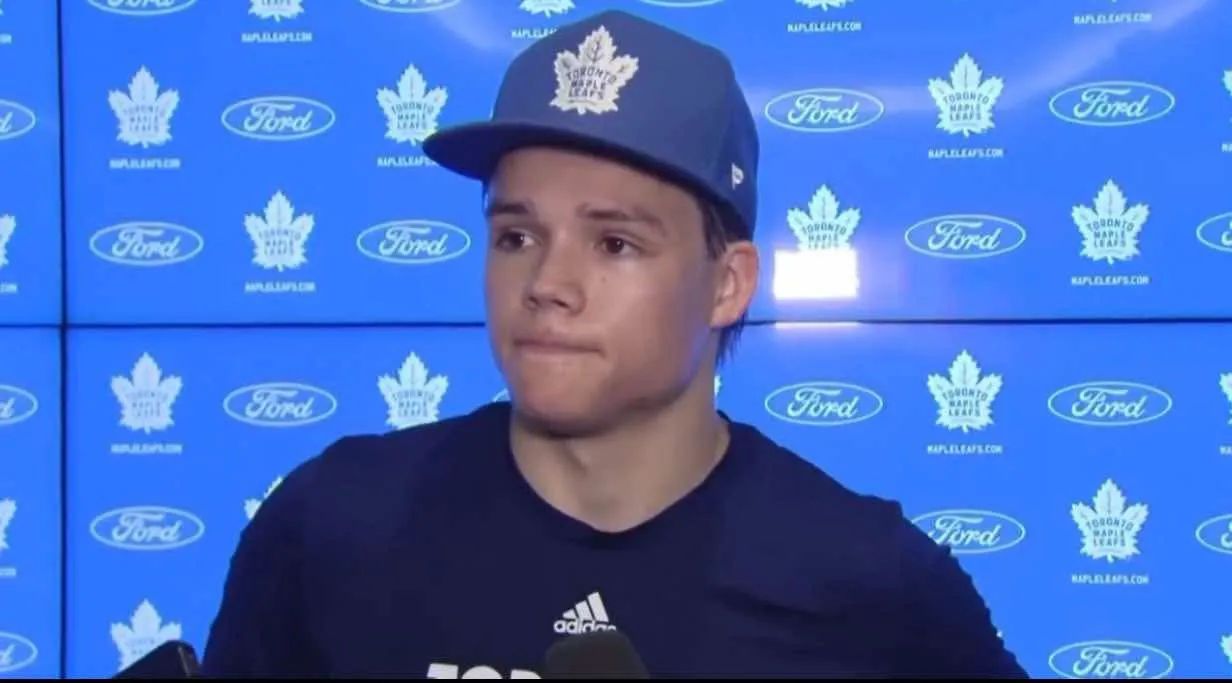 What Easton Cowan Said Before His NHL Debut Has Leafs Fans Fired Up