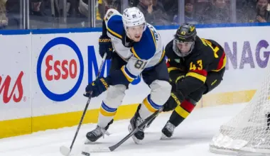 Derek Forbort Replaced As Vancouver Canucks Announce Lineup & Starting Goalie Against the St. Louis